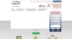 Desktop Screenshot of powerlinkcourier.com